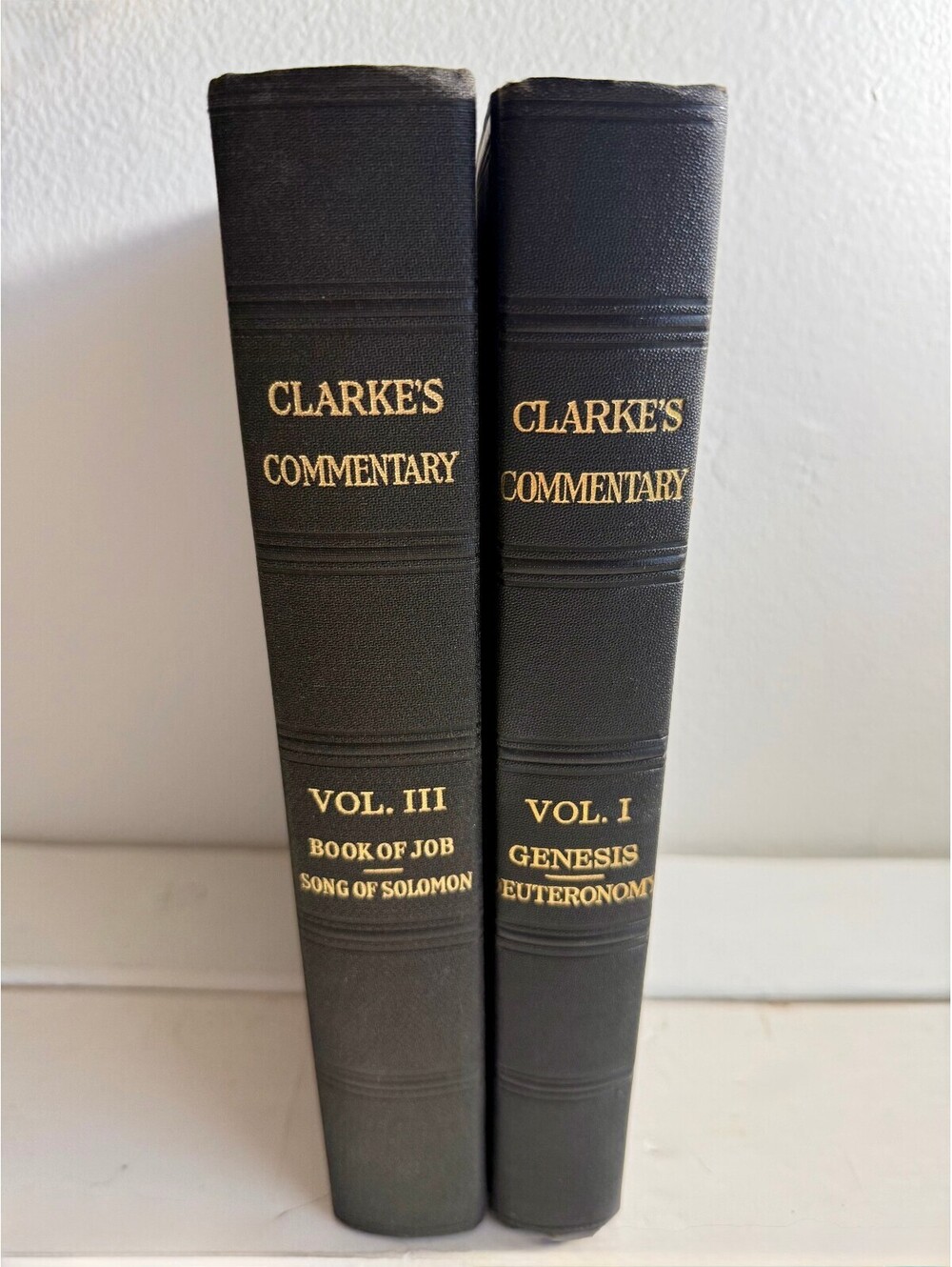 Clarke’s Commentary Vol 1 And Vol 3